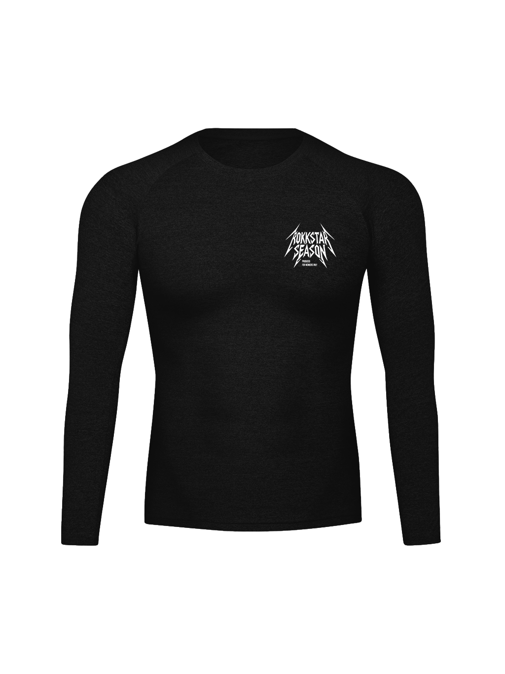 Longsleeve Compression T (Blakk)