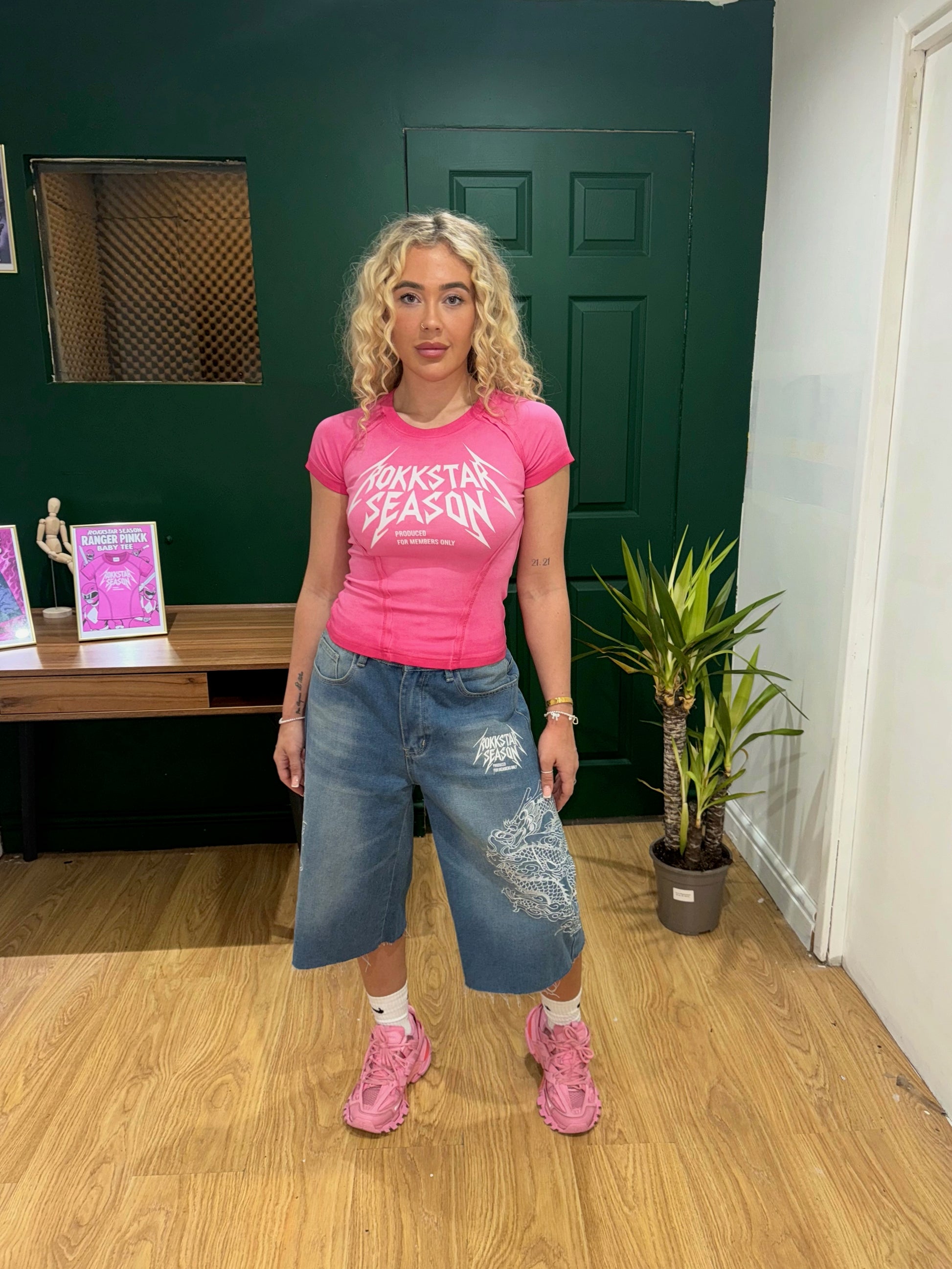 Ranger Pinkk Baby Tee