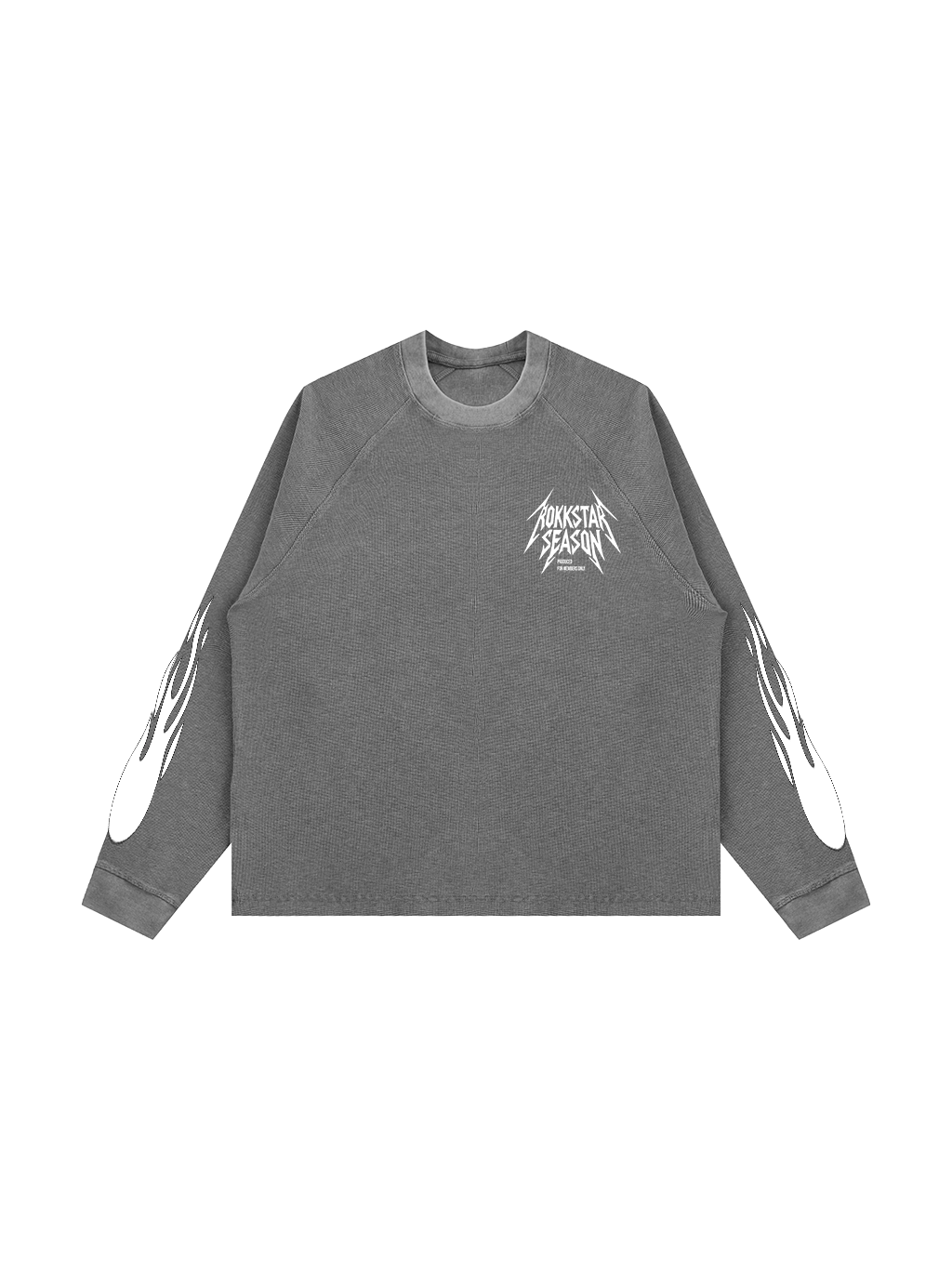 Grey Flame Waffle
