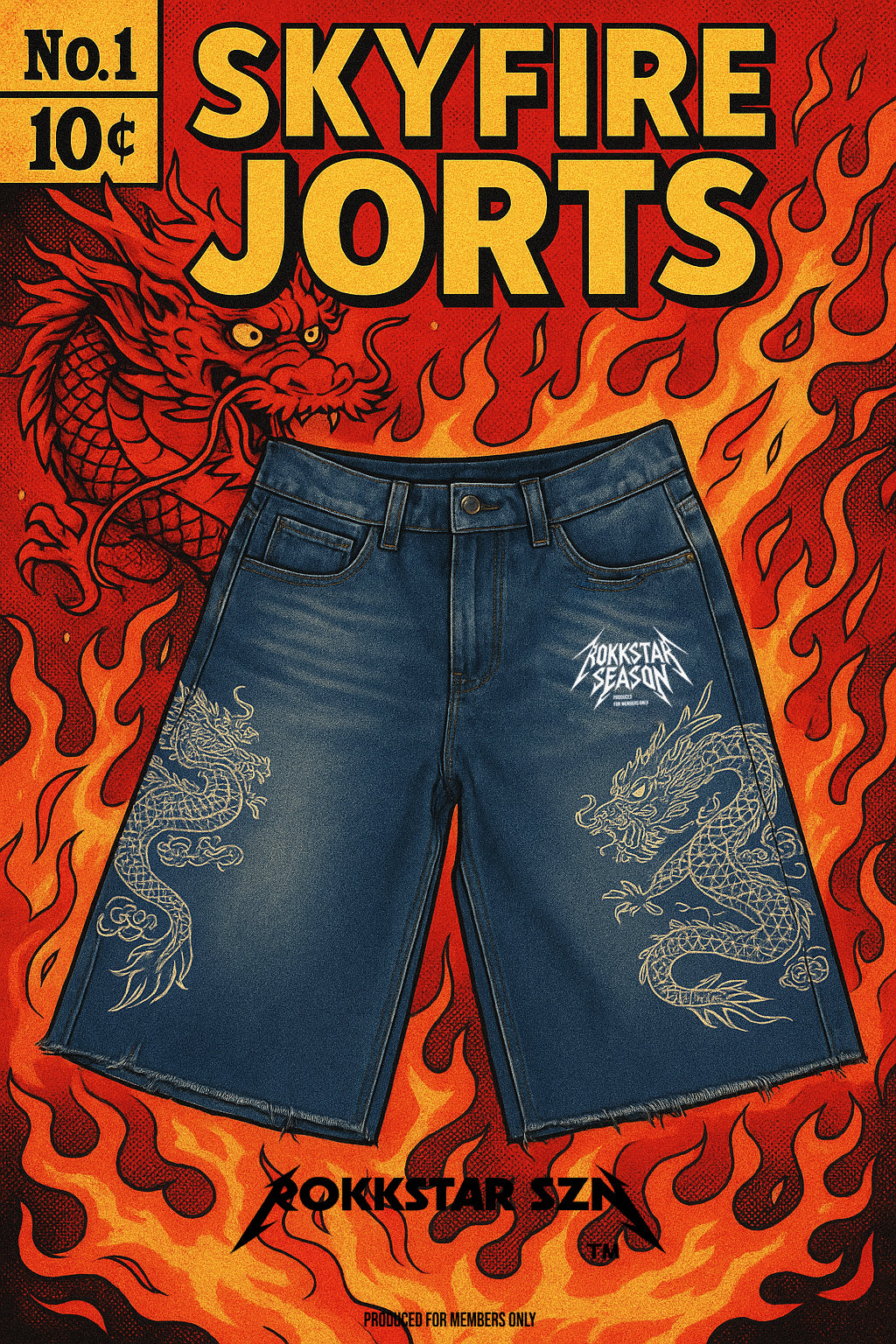 Skyfire Jorts